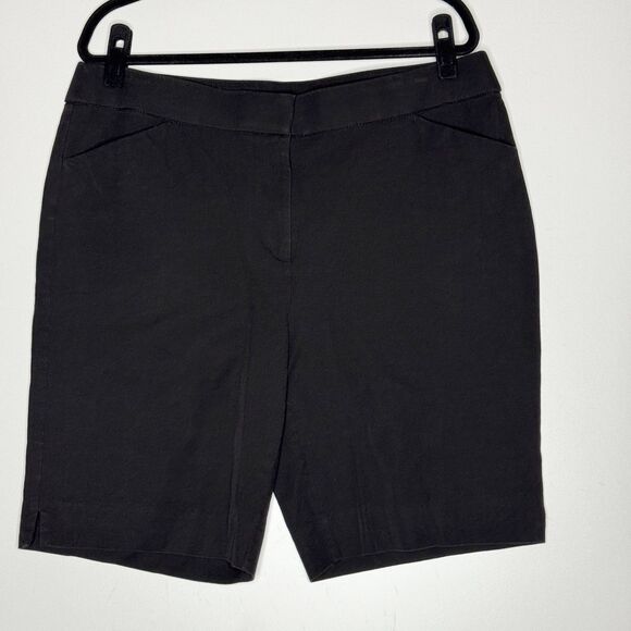 Chico’s Secret Stretch Bermuda Walking Shorts Women's Size 14 (Chico's Size 2.5) - Picture 1 of 6